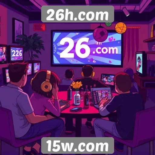 Como a comunidade interage no 26h.com