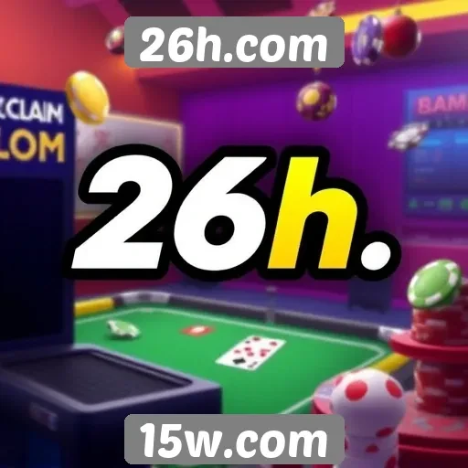 Visão geral do site de jogos 26h.com